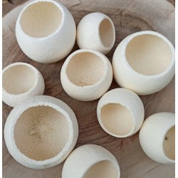 Bell cups biely mix veľkostí